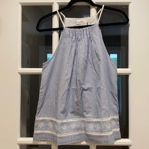 Vineyard vines rope strap tank top